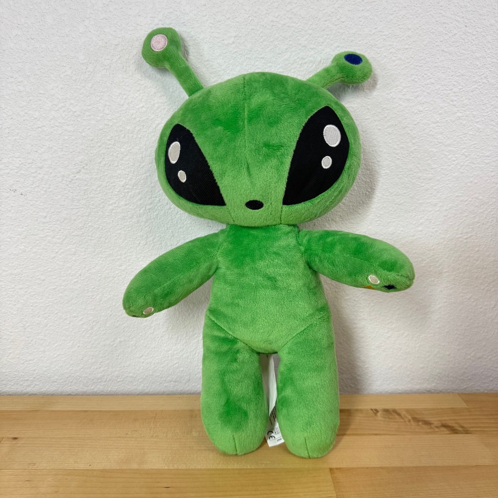 Genuine IKEA AFTONSPARV Green Alien Plush Toy 13 inch outer Space Collection